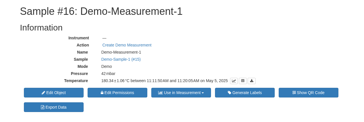 Object metadata